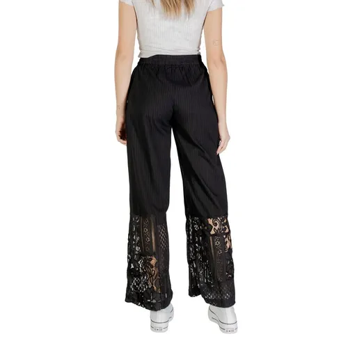 Trousers > Wide Trousers - - Ichi - Modalova