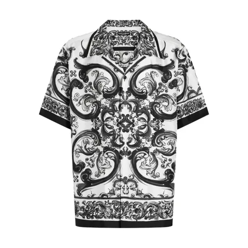Shirts > Short Sleeve Shirts - - Dolce & Gabbana - Modalova