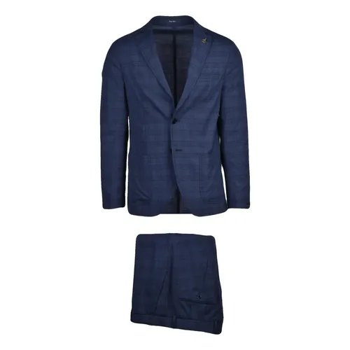 Suits > Suit Sets > Single Breasted Suits - - Paoloni - Modalova