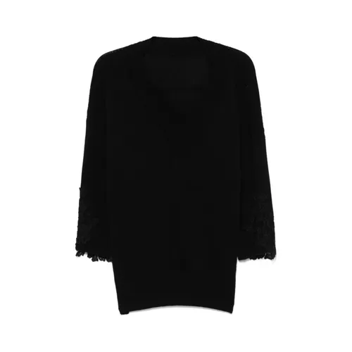 Knitwear > V-neck Knitwear - - Ermanno Scervino - Modalova