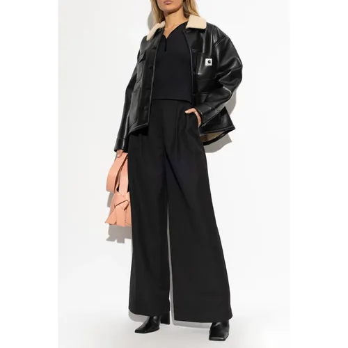 Knitwear > V-neck Knitwear - - Frame - Modalova