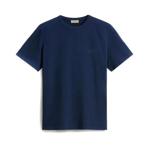 Woolrich - Tops > T-Shirts - Blue - Woolrich - Modalova
