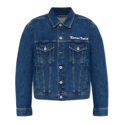 Jackets > Denim Jackets - - Kenzo - Modalova