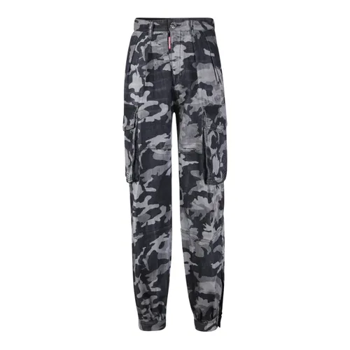 Trousers > Straight Trousers - - Dsquared2 - Modalova
