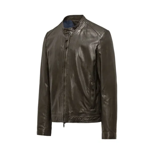 Jackets > Leather Jackets - - BomBoogie - Modalova