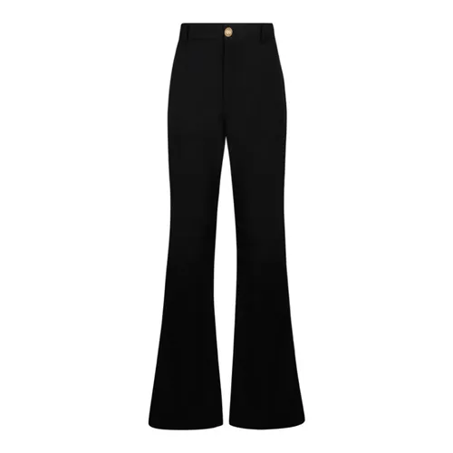 Trousers > Wide Trousers - - Balmain - Modalova