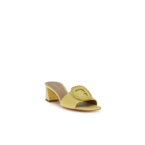 Shoes > Heels > Heeled Mules - - Santoni - Modalova