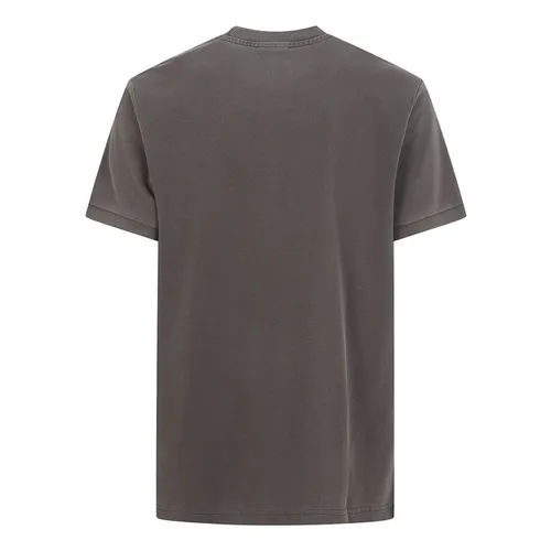 Fay - Tops > T-Shirts - Brown - Fay - Modalova