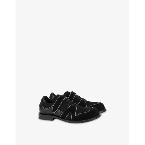 Shoes > Flats > Laced Shoes - - Moschino - Modalova