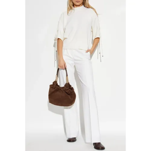 Trousers > Straight Trousers - - Max Mara - Modalova