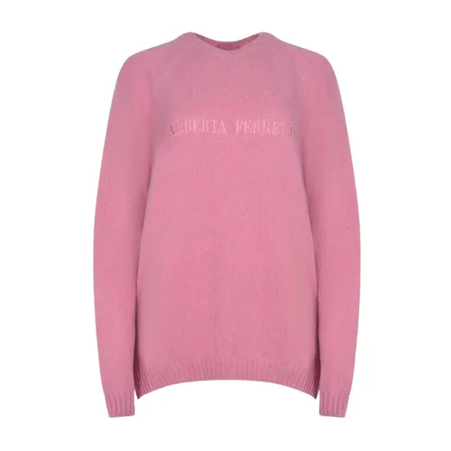 Knitwear > Round-neck Knitwear - - Alberta Ferretti - Modalova