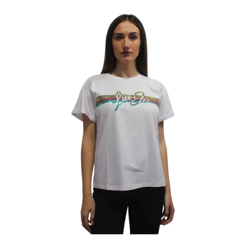Liu Jo - Tops > T-Shirts - White - Liu Jo - Modalova