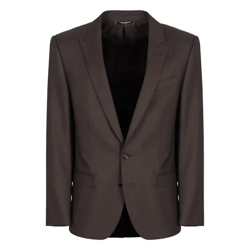 Suits > Suit Sets > Single Breasted Suits - - Dolce & Gabbana - Modalova