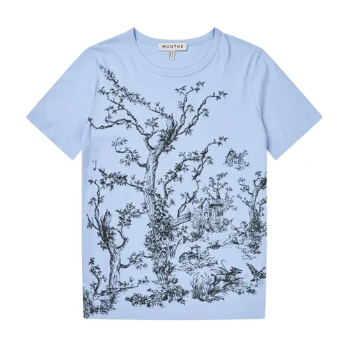 Munthe - Tops > T-Shirts - Blue - Munthe - Modalova