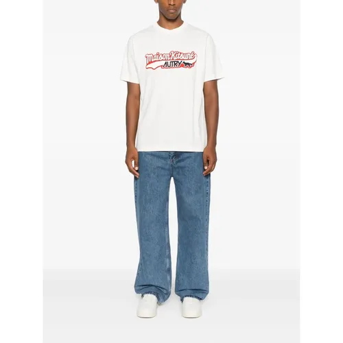 Autry - Tops > T-Shirts - White - Autry - Modalova