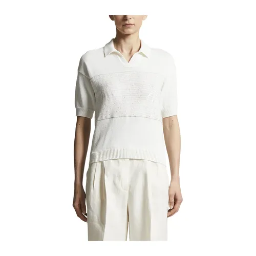 Knitwear > V-neck Knitwear - - Peserico - Modalova