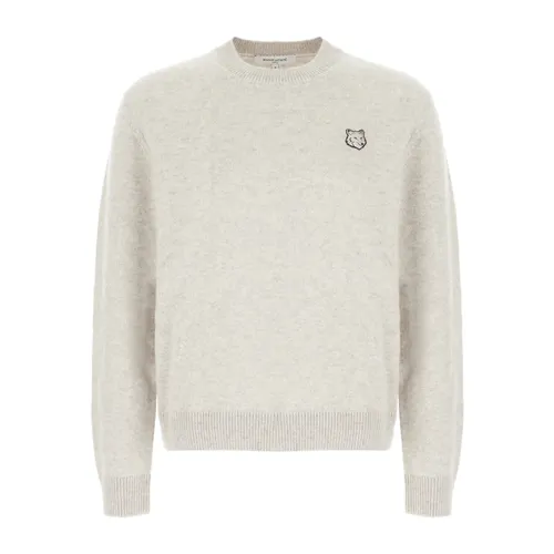 Knitwear > Round-neck Knitwear - - Maison Kitsuné - Modalova