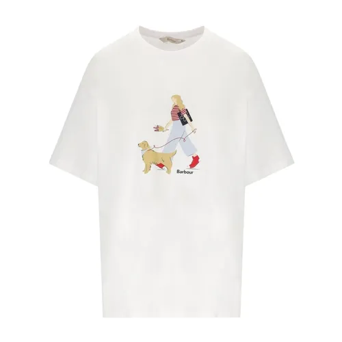 Barbour - Tops > T-Shirts - White - Barbour - Modalova