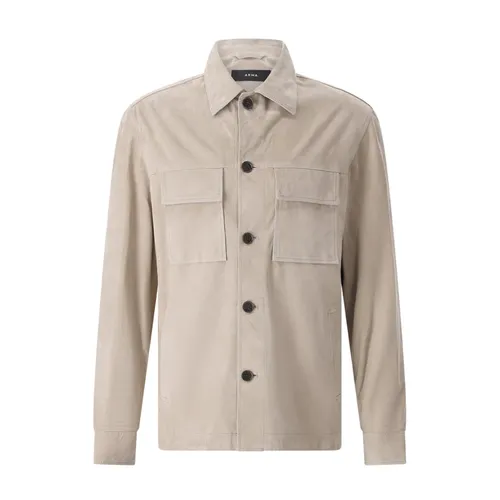 Jackets > Leather Jackets - - Arma - Modalova