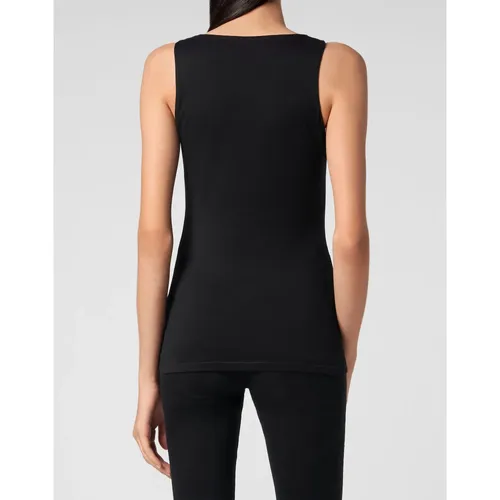 Tops > Sleeveless Tops - - Philipp Plein - Modalova