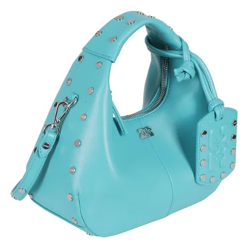 Ganni - Bags > Handbags - Blue - Ganni - Modalova