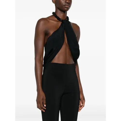 Tops > Sleeveless Tops - - Amen - Modalova