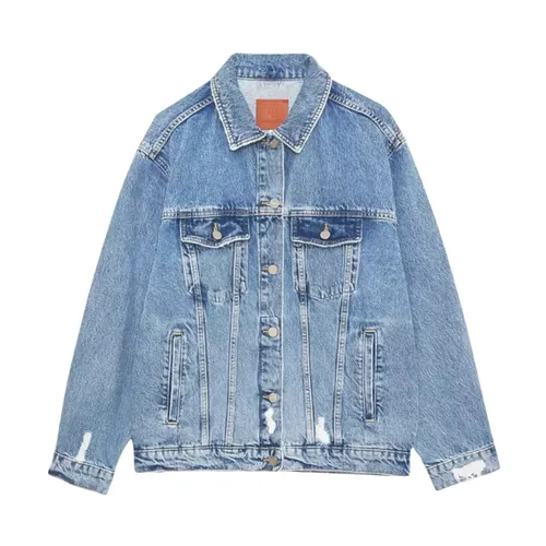 Jackets > Denim Jackets - - Anine Bing - Modalova