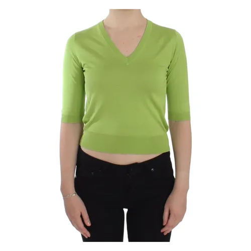 Knitwear > V-neck Knitwear - - Dolce & Gabbana - Modalova