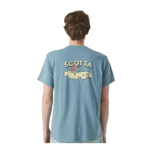 Scotta - Tops > T-Shirts - Blue - Scotta - Modalova
