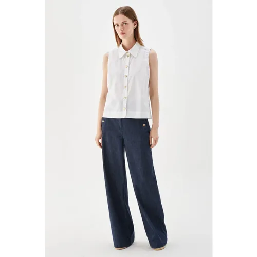 Tops > Sleeveless Tops - - Busnel - Modalova