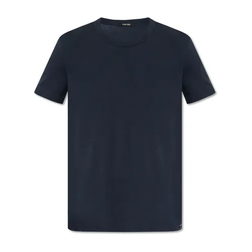 Tom Ford - Tops > T-Shirts - Blue - Tom Ford - Modalova