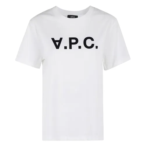 A.p.c. - Tops > T-Shirts - White - A.p.c. - Modalova