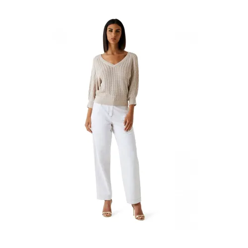 Knitwear > V-neck Knitwear - - Guess - Modalova