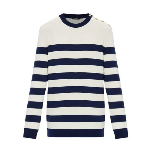 Knitwear > Round-neck Knitwear - - Balmain - Modalova