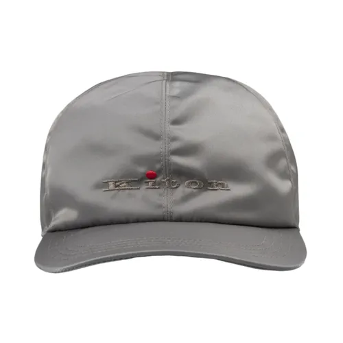 Accessories > Hats > Caps - - Kiton - Modalova