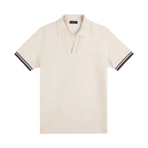 Fay - Tops > Polo Shirts - Beige - Fay - Modalova