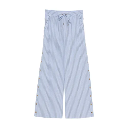 Trousers > Wide Trousers - - Zimmermann - Modalova