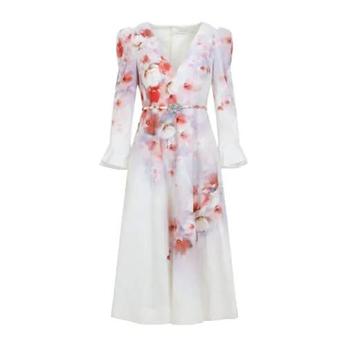 Dresses > Day Dresses > Midi Dresses - - Zimmermann - Modalova