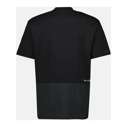 Moncler - Tops > T-Shirts - Black - Moncler - Modalova
