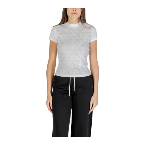 Guess - Tops > T-Shirts - White - Guess - Modalova