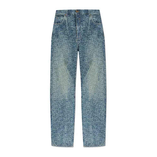 Jeans > Loose-fit Jeans - - Balmain - Modalova
