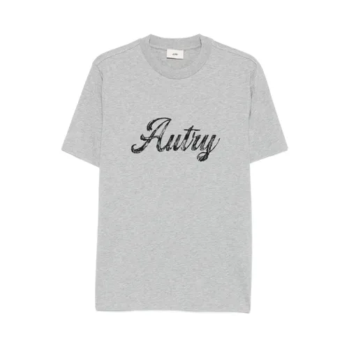 Autry - Tops > T-Shirts - Gray - Autry - Modalova