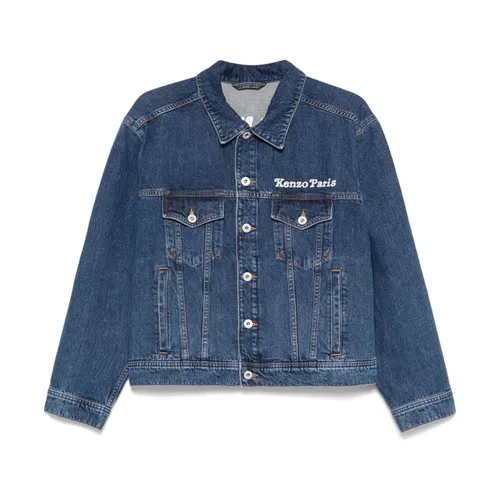 Jackets > Denim Jackets - - Kenzo - Modalova