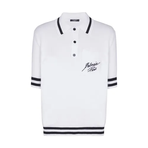 Tops > Polo Shirts - - Balmain - Modalova