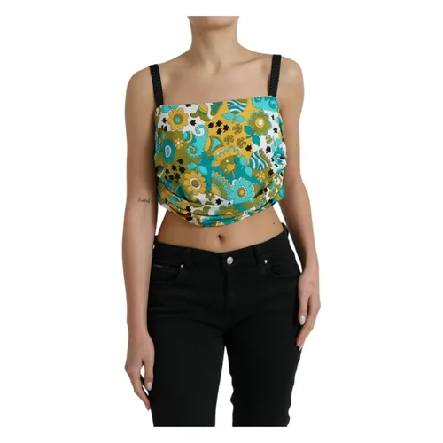 Tops > Sleeveless Tops - - Dolce & Gabbana - Modalova