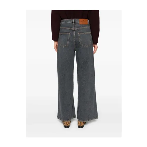 Etro - Jeans > Wide Jeans - Gray - Etro - Modalova
