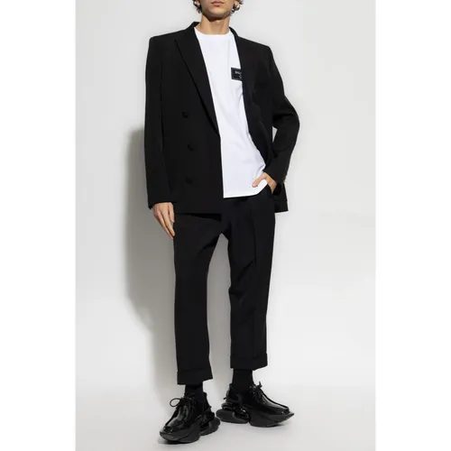 Balmain - Tops > T-Shirts - White - Balmain - Modalova