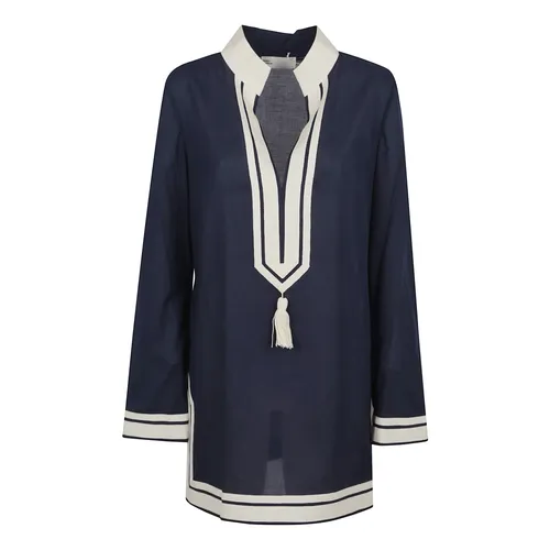 Blouses & Shirts > Tunics - - Tory Burch - Modalova