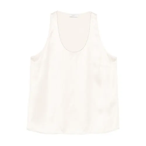 Tops > Sleeveless Tops - - Peserico - Modalova