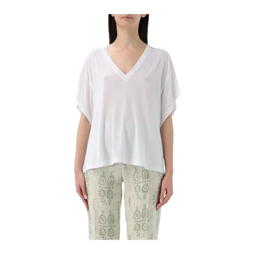 Dondup - Tops > T-Shirts - White - Dondup - Modalova